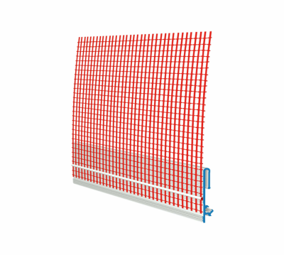 AufsteckProfil PVC mit Gewebe